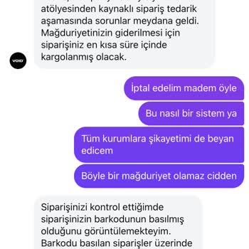 Siparişim Zamanında Kargolanmadı, İade Talebim Reddedildi, Bilgilendirme Yapılmadı