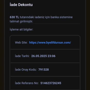 İade Sürecinde Yaşanan Kargo Ücreti Kesintisi Ve Gecikmeli İade