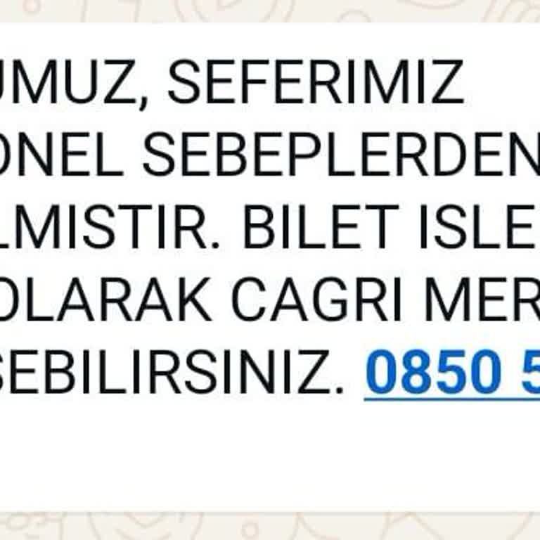 Varan Turizm İptal Edilen Seferin Ücret İadesini Yapmıyor