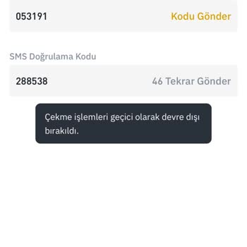Binance TR'de Para Çekme Engeli Mağduriyeti