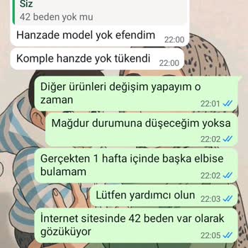 Değişim Talebime Stok Bahanesiyle Çözüm Sunulmadı