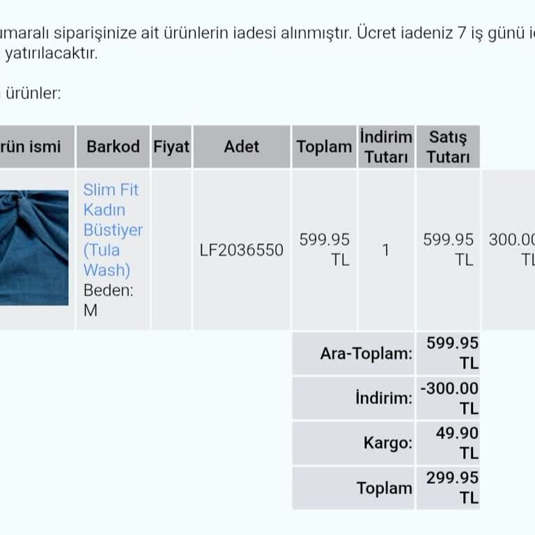 15 Gündür Yapılmayan İade Süreci Mağduriyeti