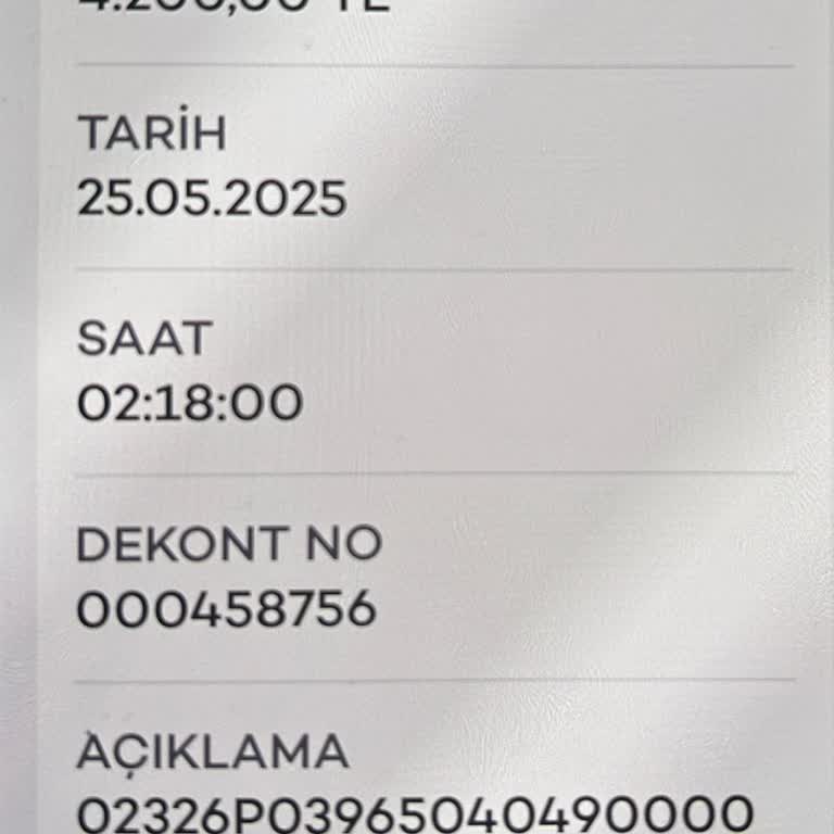 Haberim Olmadan Çekilen Poliçe Ödemesinin İadesini İstiyorum