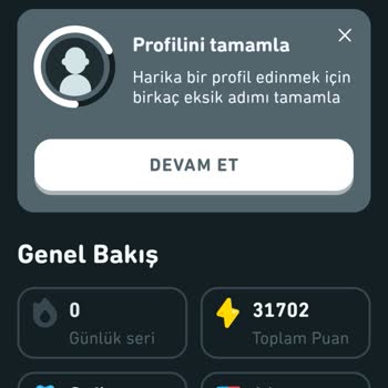Duolingo Serimi Haksız Yere Kaybettim, Seçenekler Sunulmadı