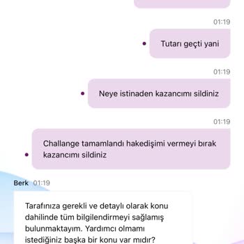 Yatırım Sonrası Kazancım Silindi Promosyon Vaadiyle Mağdur Edildim