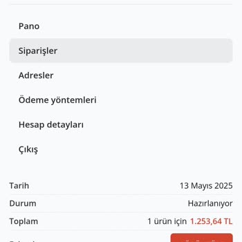 Sipariş İptali Ve Geciken Ücret İadesi Nedeniyle Mağduriyet Yaşıyorum