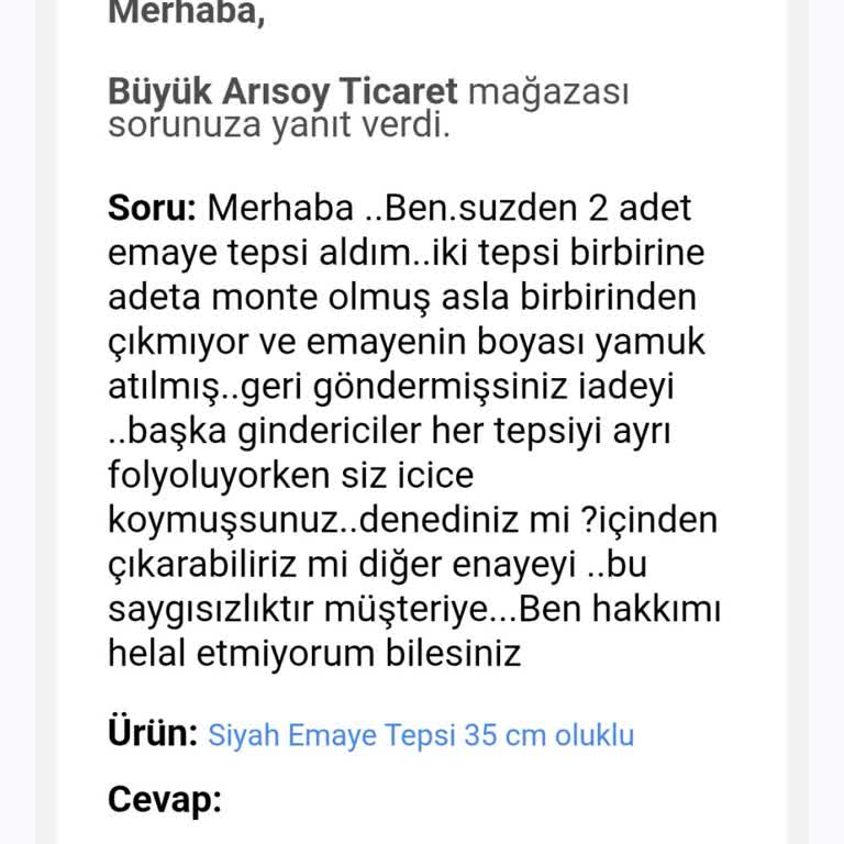 Ayrılamayan Ve Kusurlu Tepsiler İçin İlgisiz Ve Umursamaz Hizmet