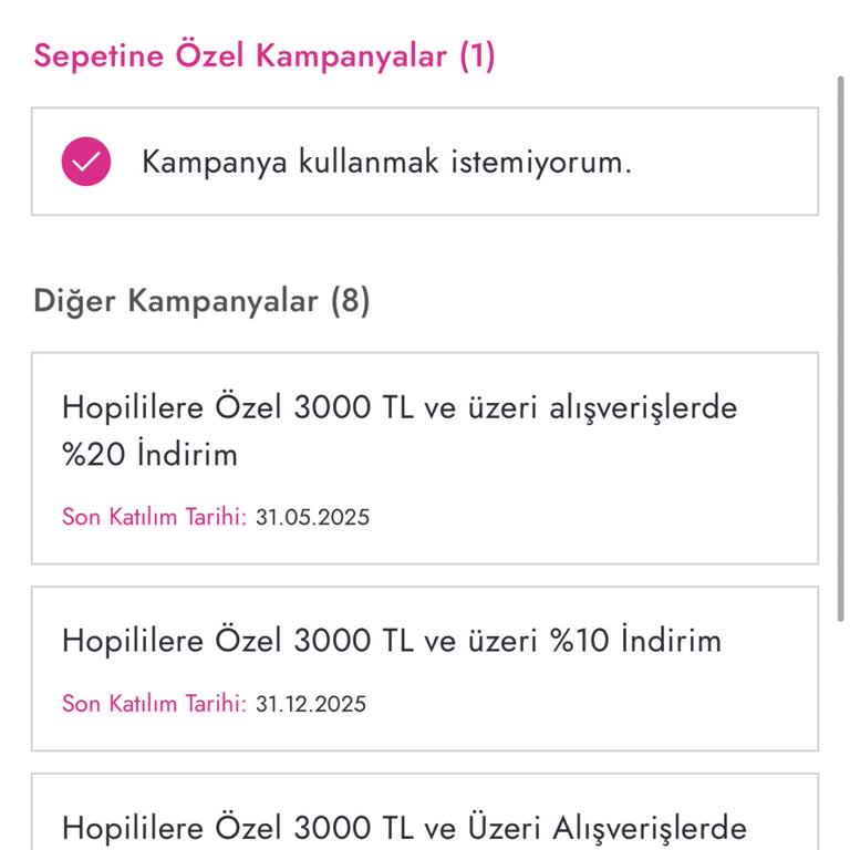 Hopi Hediye Paracık Kampanyası Seçilemiyor, Uygulama Engel Oluyor