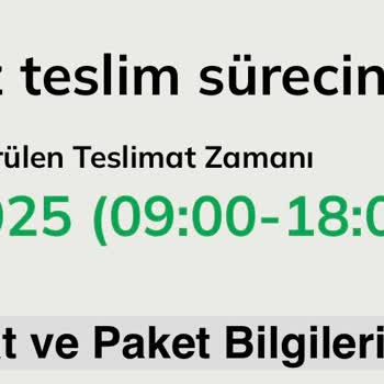 Sipariş Gecikmesi Ve Bilgilendirme Eksikliği Hayal Kırıklığı Yarattı
