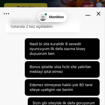 Bonus İptali Sonrası Ana Bakiye Sorunu