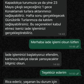İptal Edilen Turun Ücreti İade Edilmiyor, Mağdur Ediliyoruz