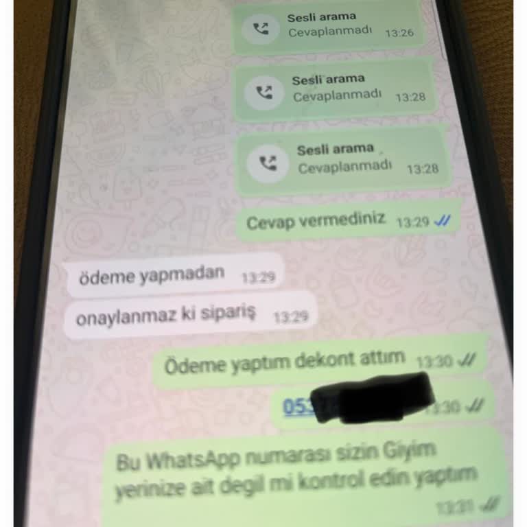 Ödeme Yapılmasına Rağmen Siparişim Ve Param Hakkında Bilgi Alamıyorum