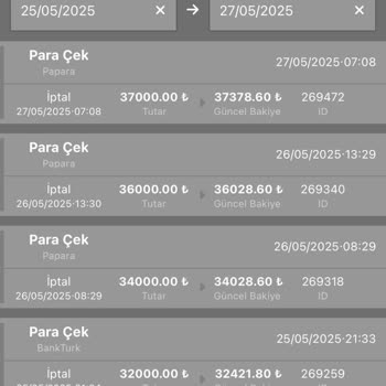 Çekim Taleplerinin Sürekli İptal Edilmesi Ve İletişim Sorunu