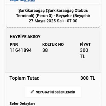 Otobüs Seferlerinde Sürekli Gecikme Ve İlgisiz Müşteri Hizmeti