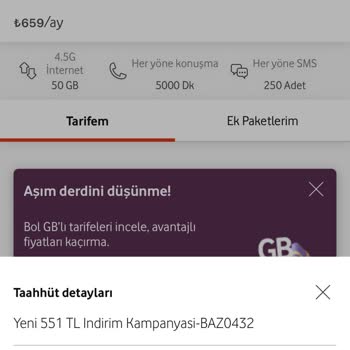 Yüksek GB'lı Pakete Rağmen İnternet Hızla Tükeniyor, Mağduriyet Yaşıyorum