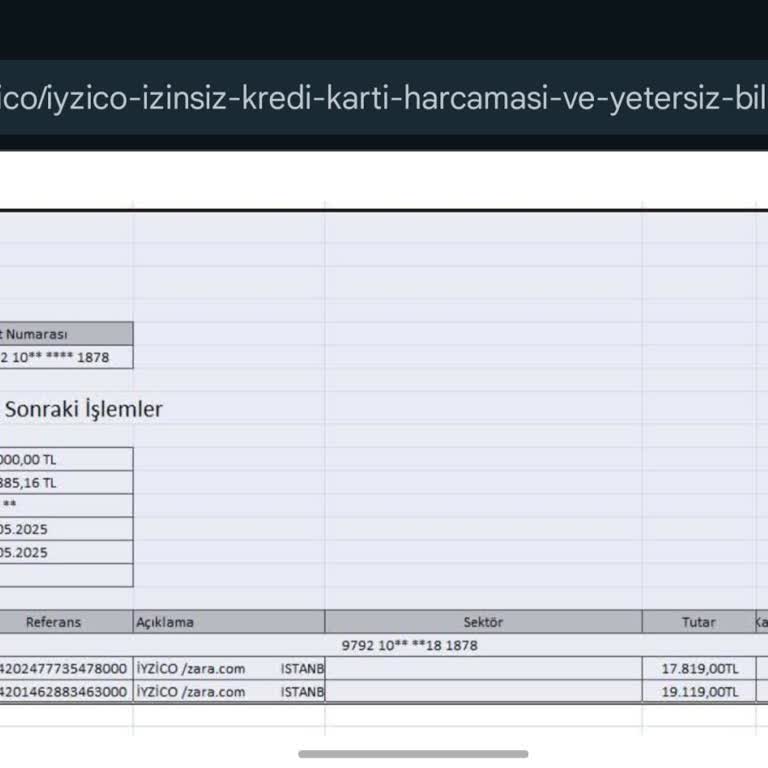 Halkbank Güvenlik Açığı Nedeniyle Onaysız Yüksek Tutarlı Harcama Mağduriyeti