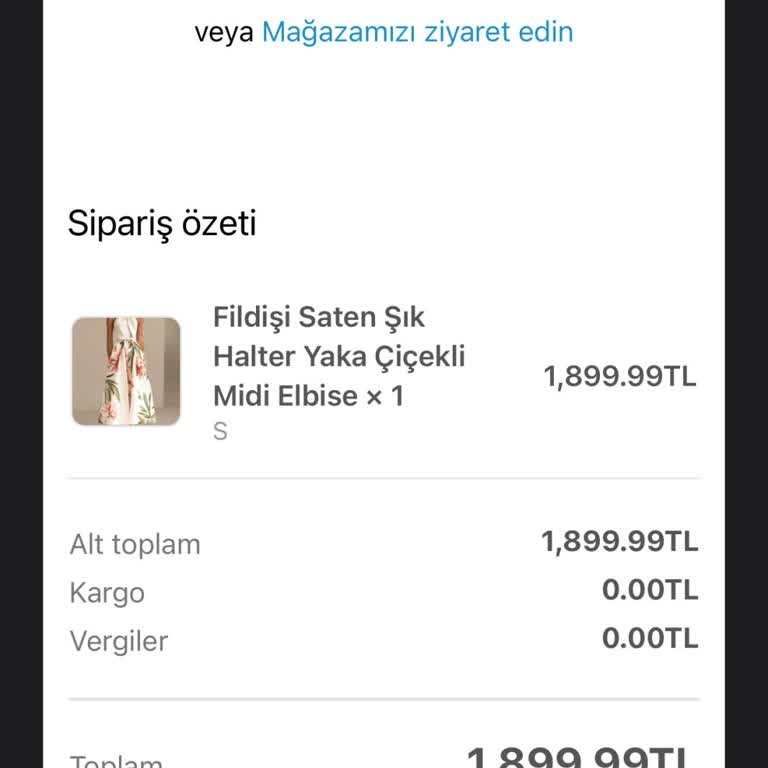 Sipariş Verildi, Elbise Hâlâ Teslim Edilmedi