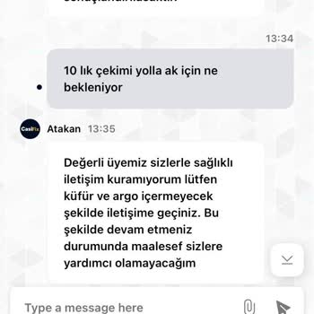Çekim Taleplerimizin Sürekli İptal Edilmesi Ve Para Yatırılmaması