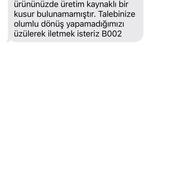 Skechers Ayakkabının Deformasyonu Garanti Kapsamında Reddedildi
