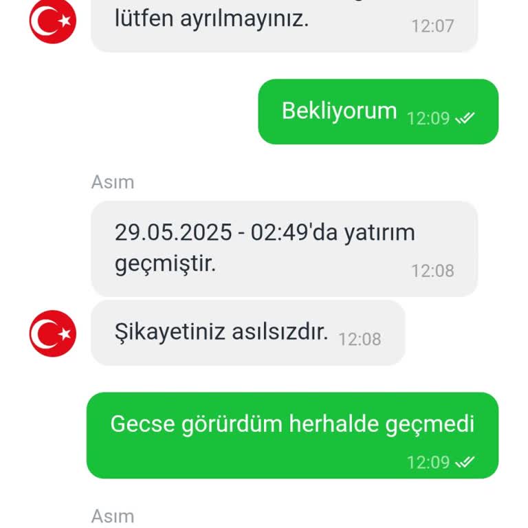 Yatırdığım Para Bir Aydır Bakiyeme Eklenmedi