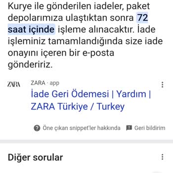 İade Sürecinde Bilgi Eksikliği Ve Belirsizlik Yaşadım