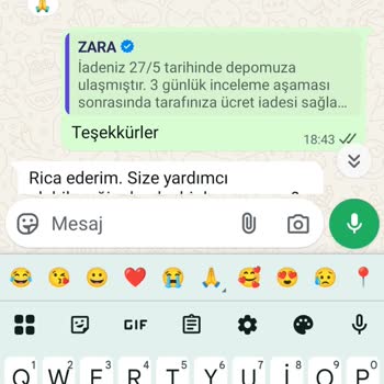 İade Sürecinde Bilgi Eksikliği Ve Belirsizlik Yaşadım