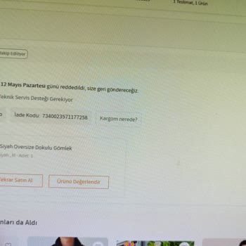 Defolu Ürün Ve Eksik Düğmelerle İlgili İade Sorunu