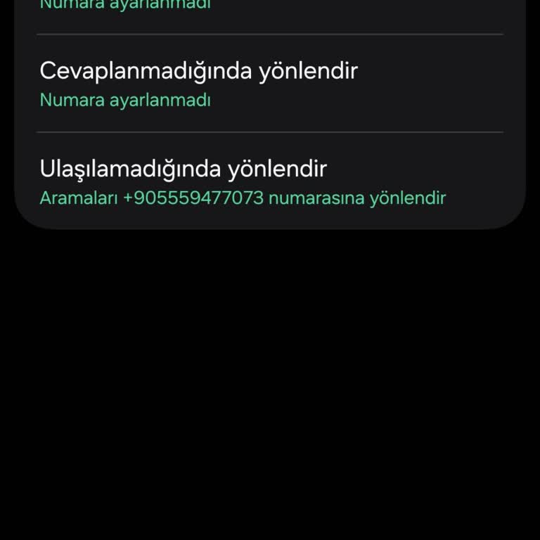 Telefonum İzinsiz Başka Bir Numaraya Yönlendirildi İptal Edilemiyor