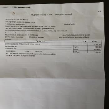 Bellona Yatak Değişimi Ve Tüketici Hakem Heyeti Mağduriyeti
