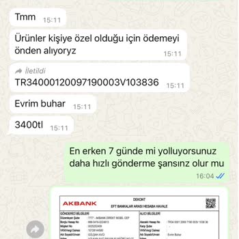 Siparişim Çok Gecikti, Sürekli Oyalandım