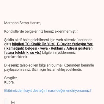 Kimlik Ve İkamet Doğrulama Sürecinde Yaşanan Sorunlar Ve Hesap Erişimi Problemi