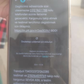 Adres Hatası Ve İletişimsizlik Nedeniyle Kargo Kayboldu