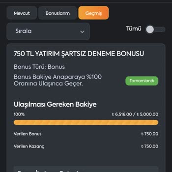 Deneme Bonusu Sonrası Bakiye Sıfırlama Sorunu