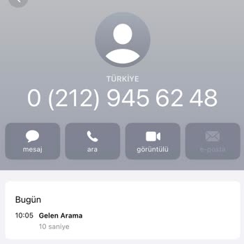 Sürekli Rahatsız Eden Şüpheli Telefon Aramaları