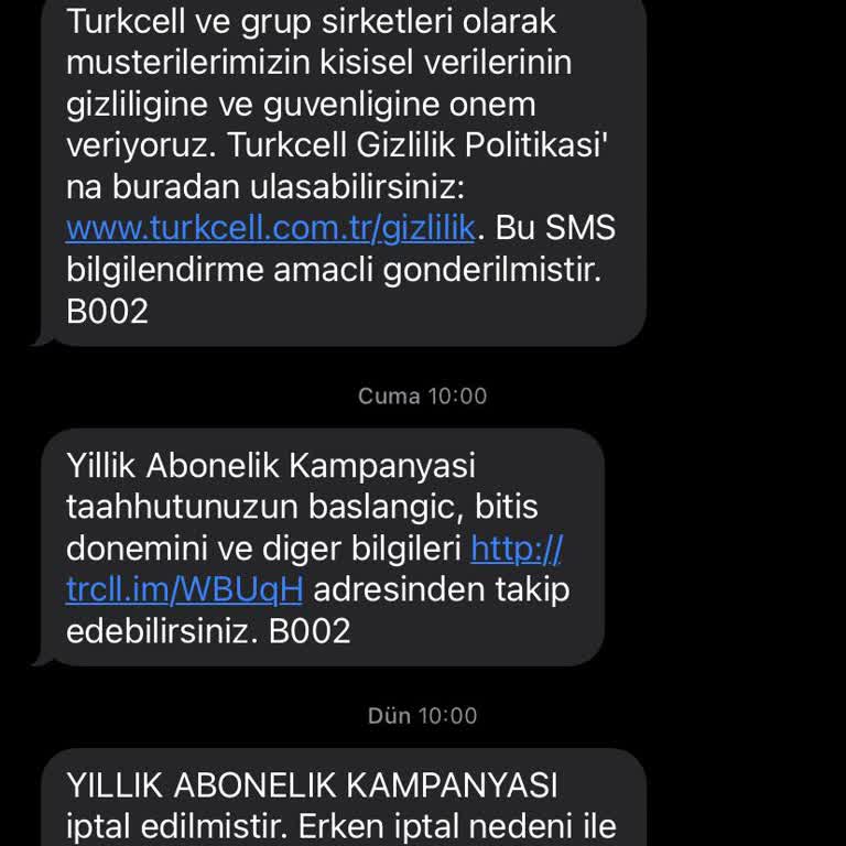 Turkcellde Çelişkili Bilgiler Ve İki Kez Cayma Bedeli Mağduriyeti