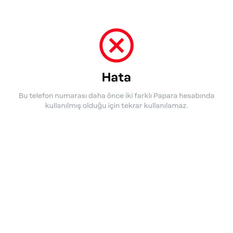 Papara Hesabım Kapandı, Yeni Kart Alamıyorum