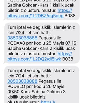 Pegasus'un Sistem Hatası Nedeniyle Uçağıma Alınmadım, Mağdur Edildim