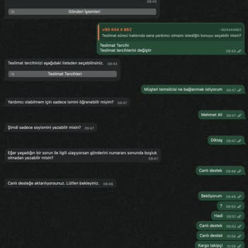Ertesi Gün Teslimat Sözünü Tutmayan Kargo Ve Yetersiz Müşteri Hizmeti