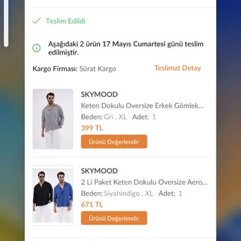 Eksik Gelen Gömlek Siparişim İçin Ne Ürün Ne Para İadesi Alabildim