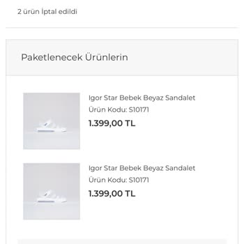 Onaylanan Siparişim Haberim Olmadan İptal Edildi