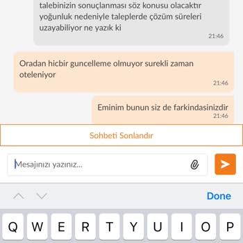 Siparişim Teslim Edilmedi, Yalan Bilgiyle Oyalandım