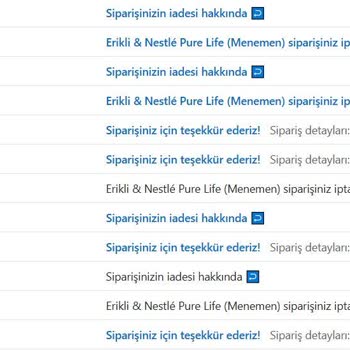 Erikli Su Siparişlerim Sürekli İptal Ediliyor Ürün Neden Uygulamada Var