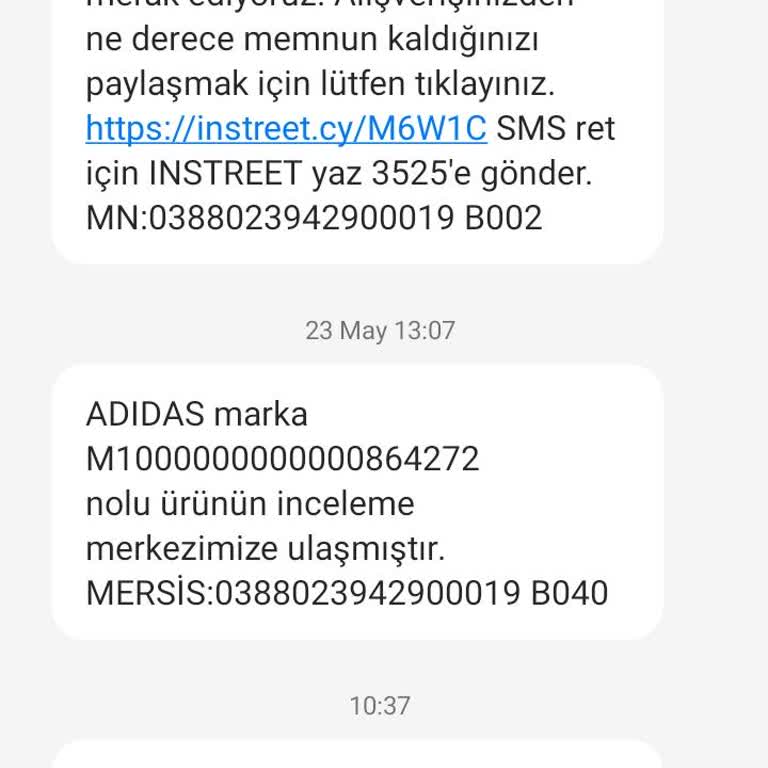 In Street Adidas Ayakkabı 1 Ayda Yırtıldı, Kullanıcı Hatası Denilerek Geri Çevrildim