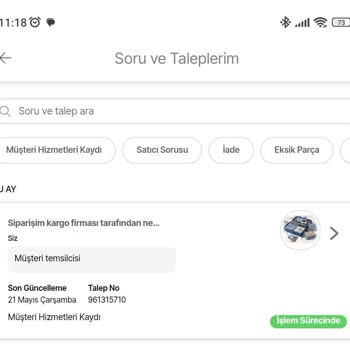 Kargom Kayboldu Hepsiburada Ve Sürat Kargo Çözüm Sunmuyor