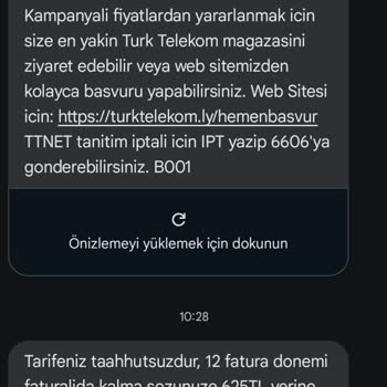Taahhütlü Tarifemde Sürekli Değişen Fatura Tutarları Ve Müşteri Hizmetlerine Ulaşamama Sorunu