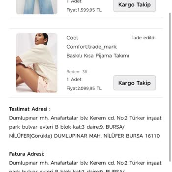 Kusurlu Ürün Ve Eksik İade Tutarı Nedeniyle Hayal Kırıklığı