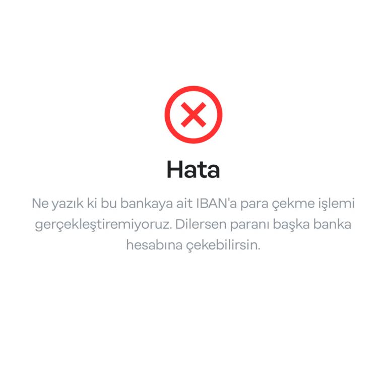 Papara Hesabımdan Para Transferi Gerçekleştirilemiyor