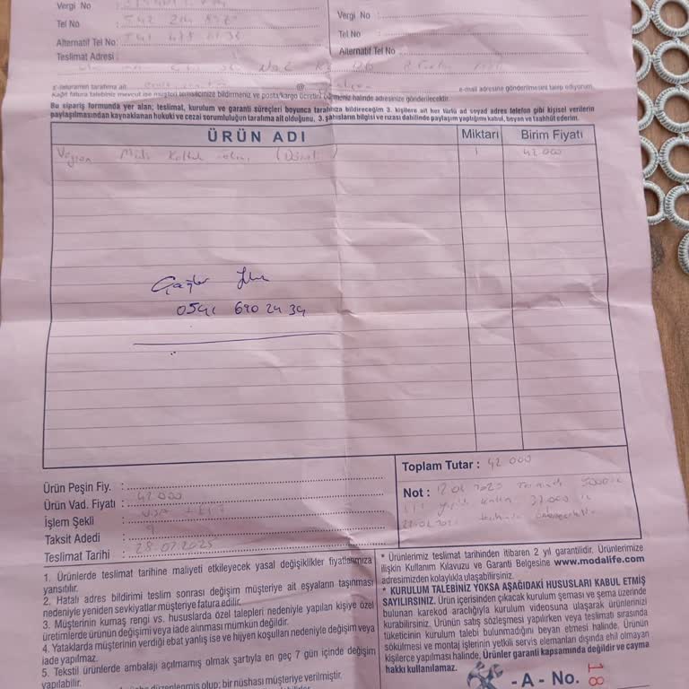 Koltuk Takımı Onarım Sonrası Memnuniyetsizlik