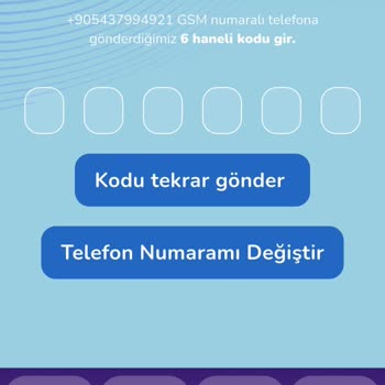 Doğrulama Kodu Gelmiyor, Destek Bekliyorum