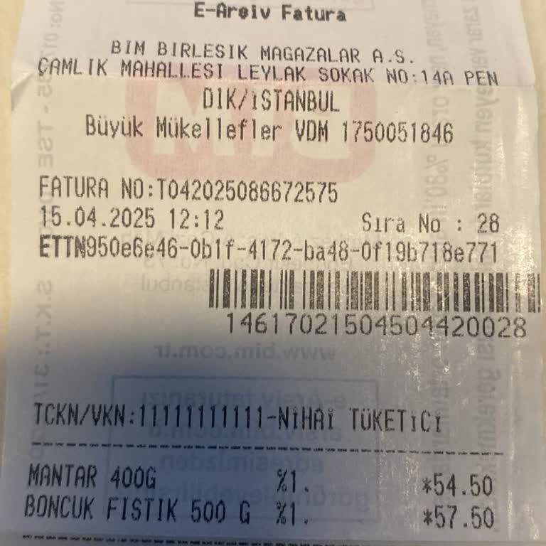 BİM'den Alınan Master Nut Boncuk Fıstıkta Küf Ve Sağlıksız Ürün Deneyimi